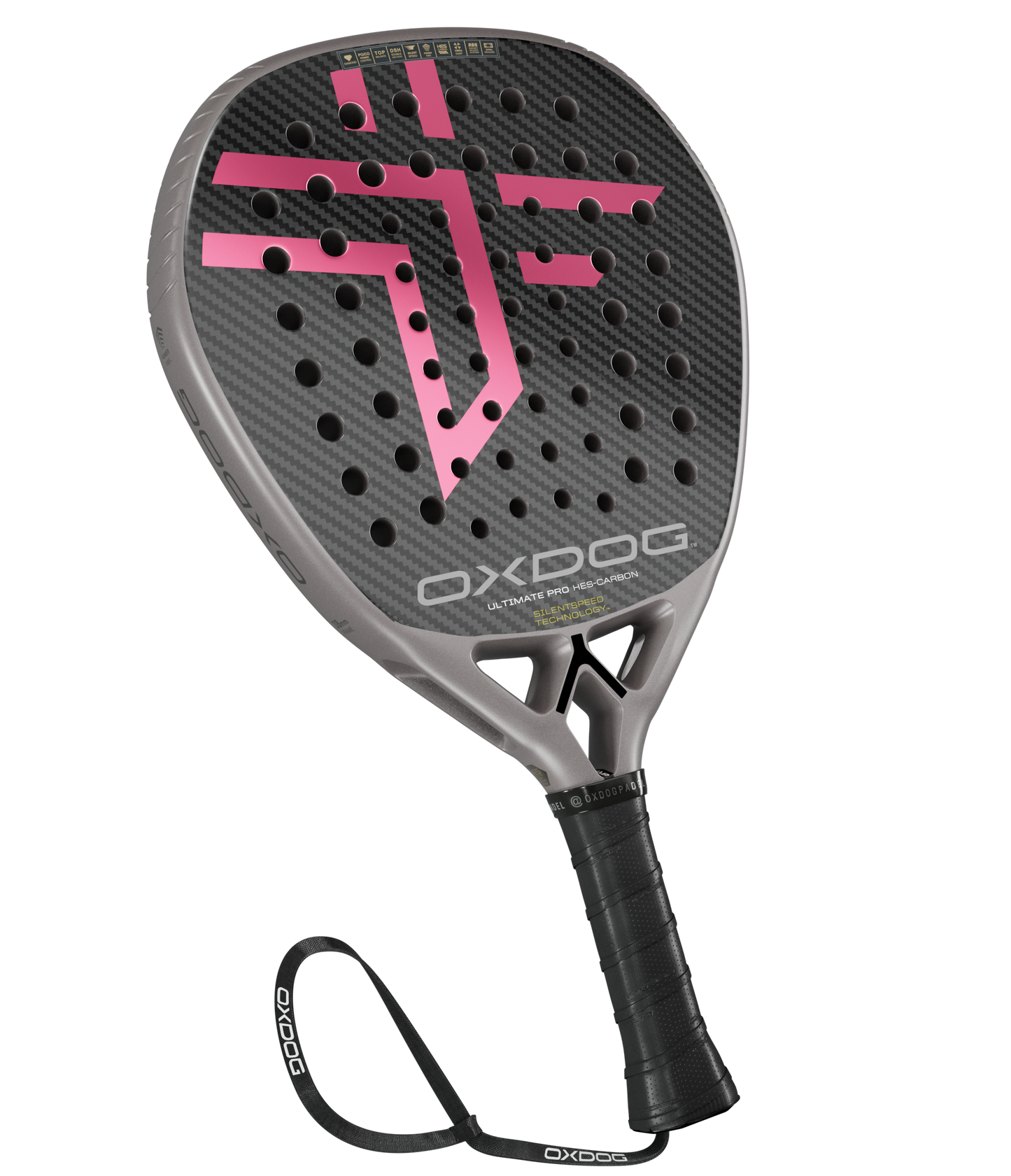 ULTIMATE PRO HES-Carbon SilentSpeed 3D DM ( black - pink )