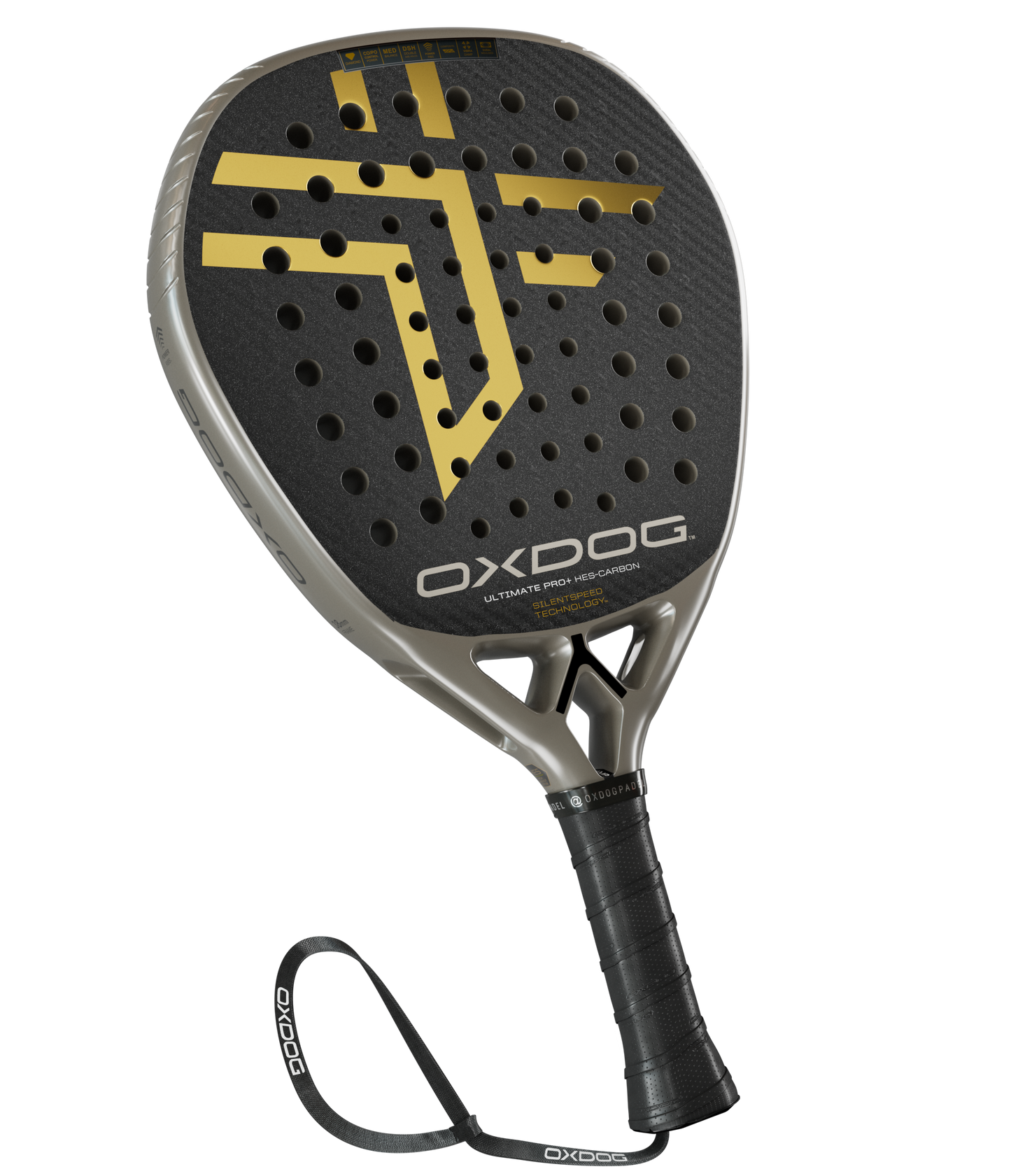 ULTIMATE PRO+ HES-Carbon SilentSpeed 3D/Sand ( black-gold )