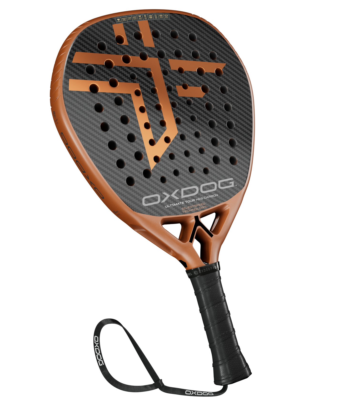 ULTIMATE TOUR HES-Carbon SilentSpeed 3D DM ( black / gold )